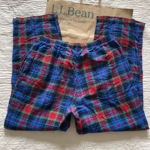 LL Bean Flannel Sleep Pants - Picture 8 of 12